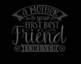 A-mother-is-your-first Embroidery Design - FineryEmbroidery